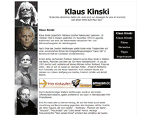 Tablet Screenshot of klauskinski.de